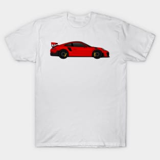 GT2RS Side Red T-Shirt